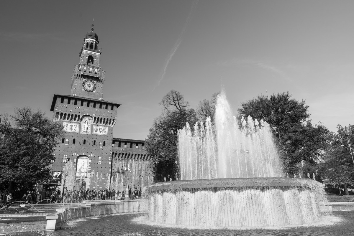 Sforza Castle Fountain, Milan