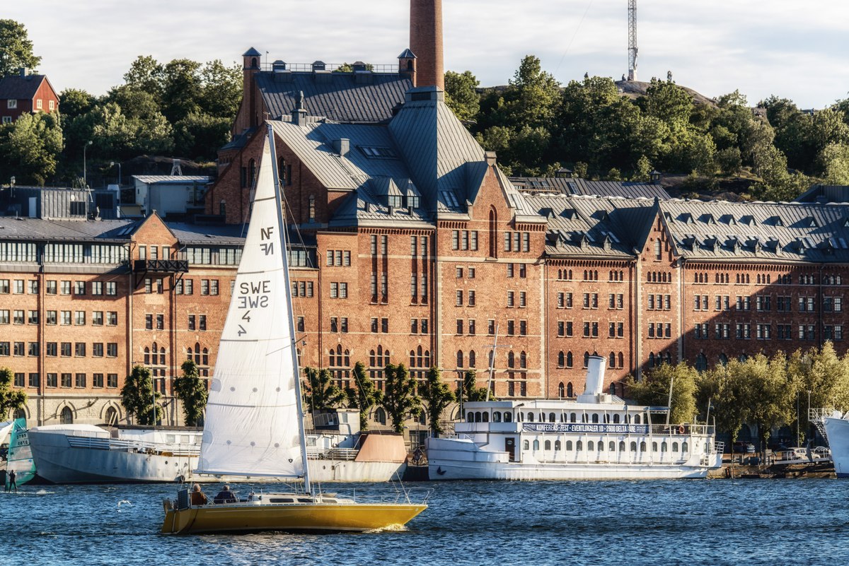 Sailboat in Stockholm