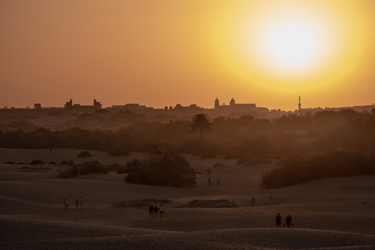 Maspalomas sunset