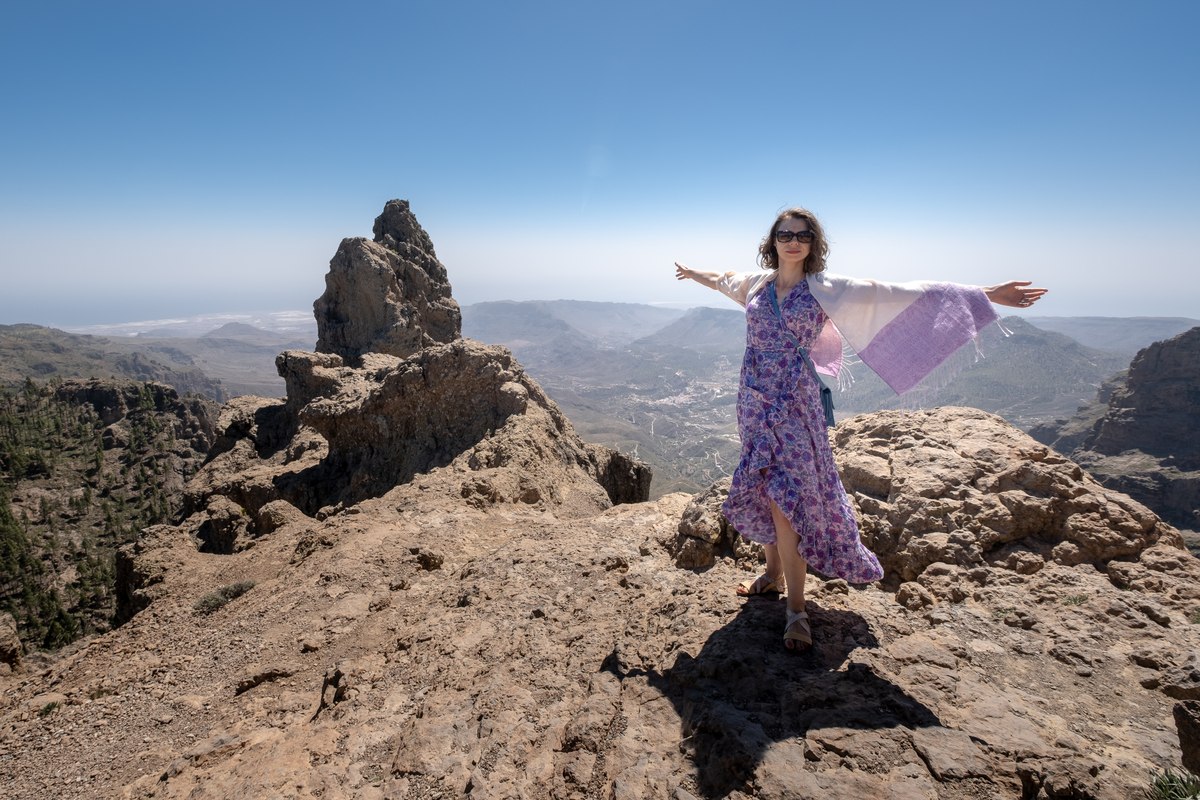 Pico de las Nieves portrait