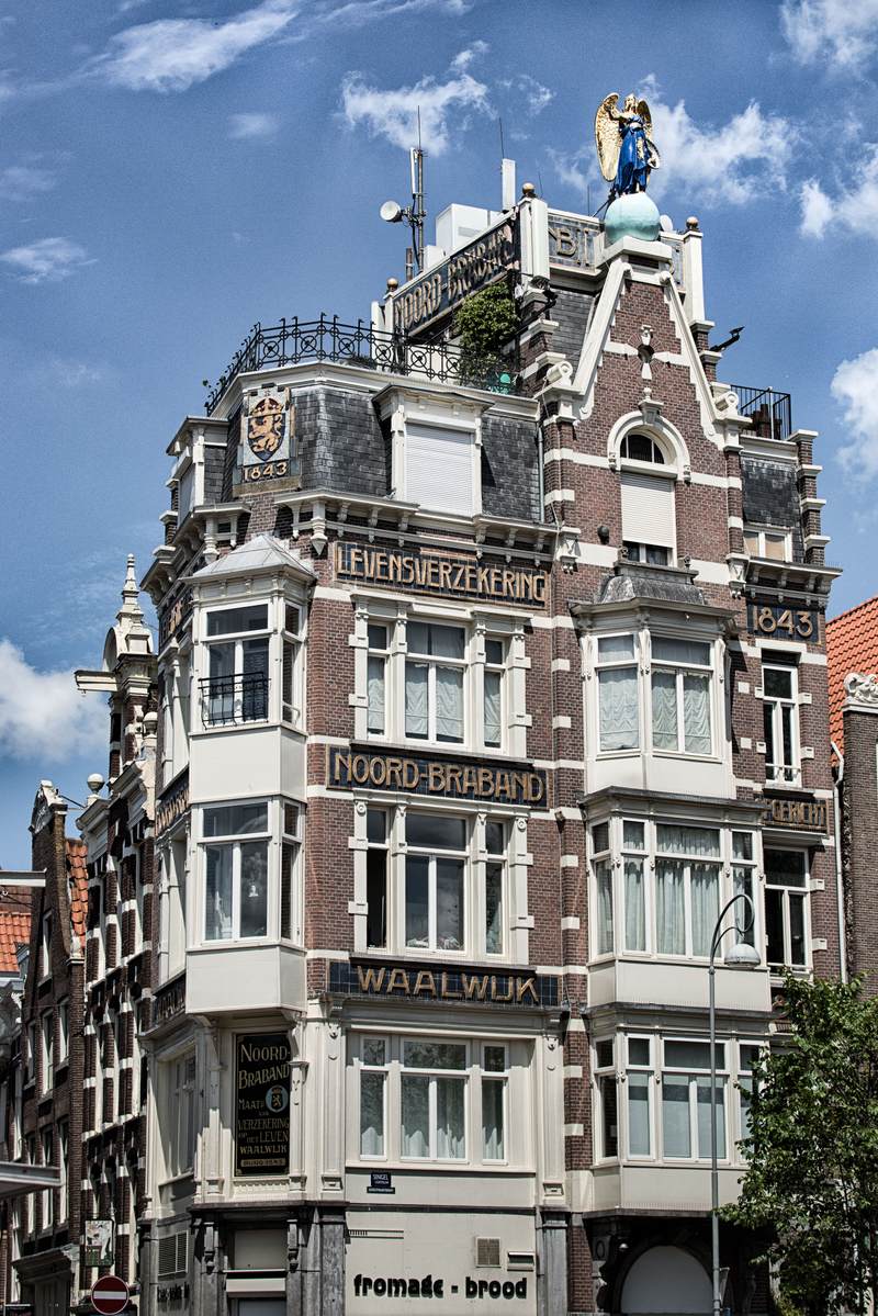 Amsterdam building facade