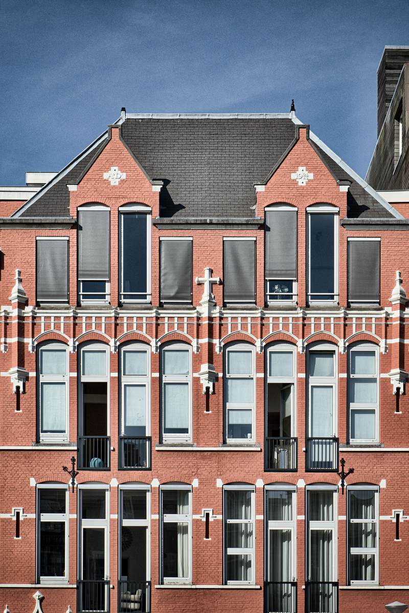 Amsterdam building facade