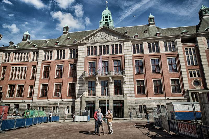 Amsterdam building facade