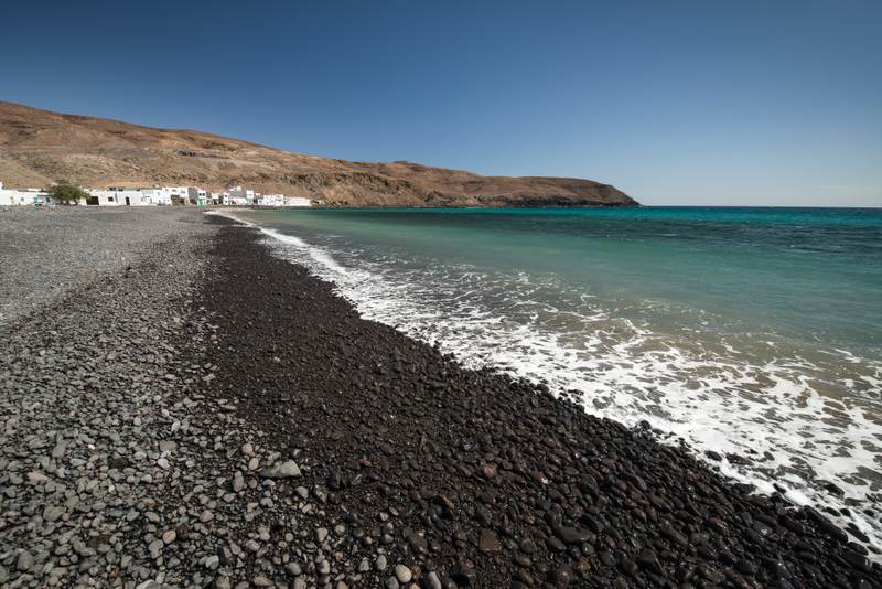 Rock beach in Fuerteventura