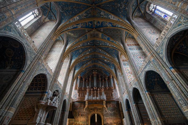 Inside of the Albi Cathedral